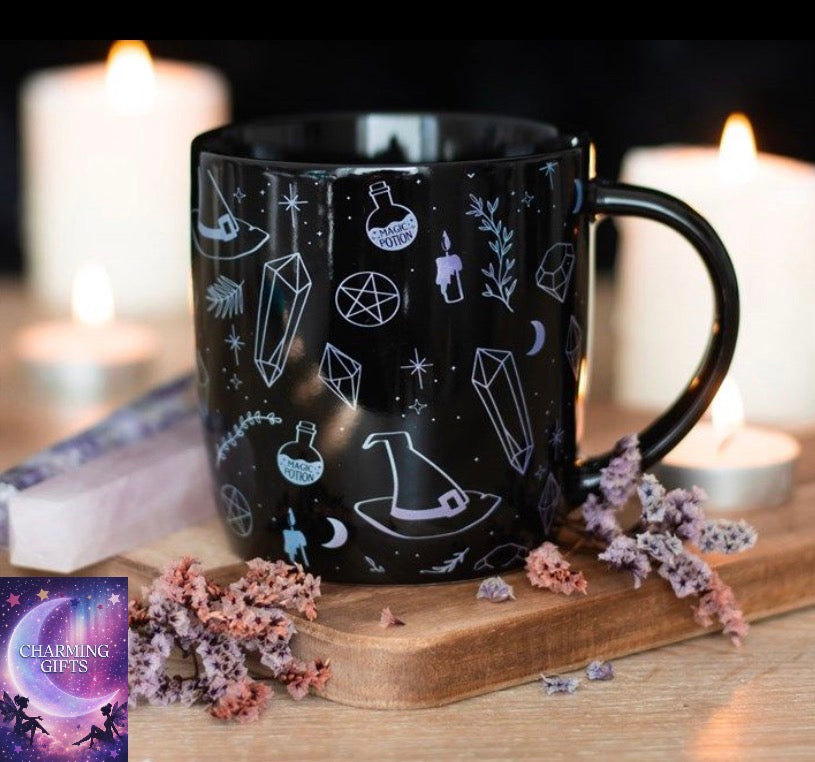 CRYSTAL WITCH PRINT MUG