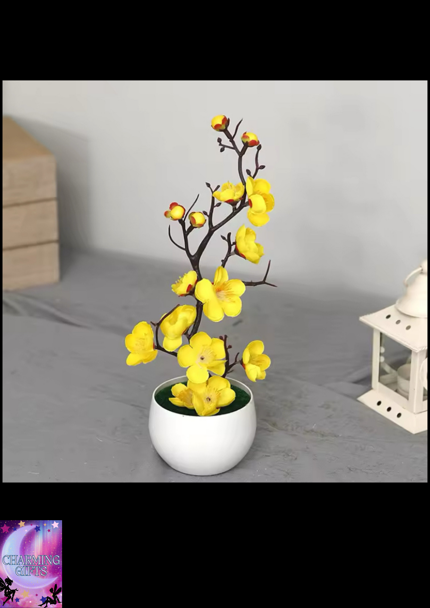 30 cm Artificial Plants Bonsai Small Tree Simulation Pot Plants Fake Flowers Table Potted Ornaments Home Decoration Hotel Garden