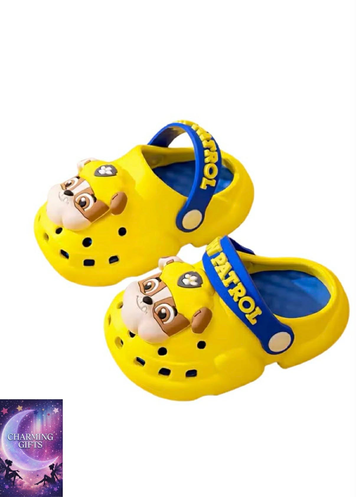 Genuine Paw Patrol Kids Summer Kawaii Beach Slippers Non-Slip Sandals Rubble Skye Rocky Slipper Soft Soled Shoes Gift