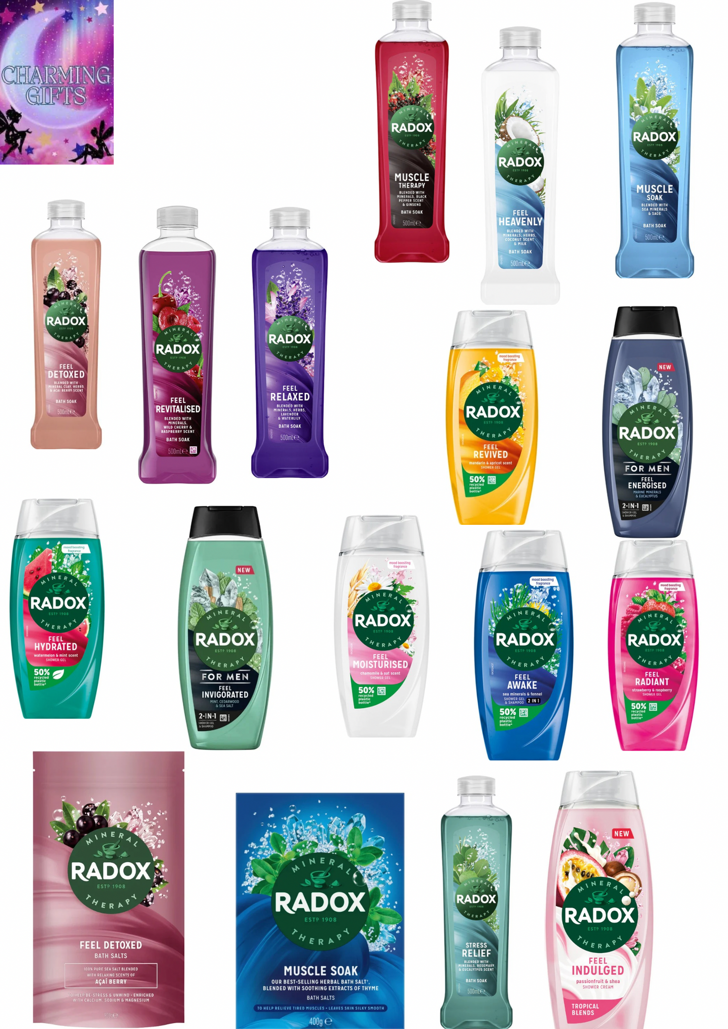 Ultimate Radox Relaxation bundle (17pc )