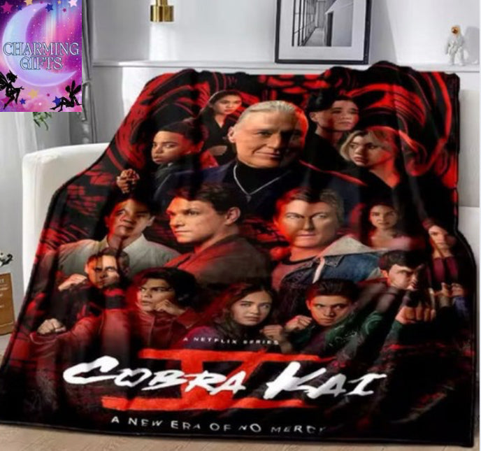 TV Karate Cobra Kai Amanda Soft Plush Blanket,Flannel Blanket Throw Blanket for Living Room Bedroom Bed Sofa Picnic Cover Kids 100x150cm