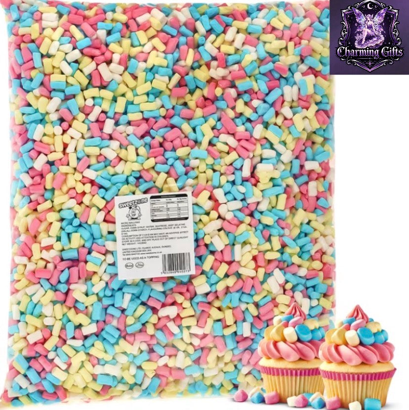 ☁️ Sweetzone Micro Mallows 4 Colours • 1kg