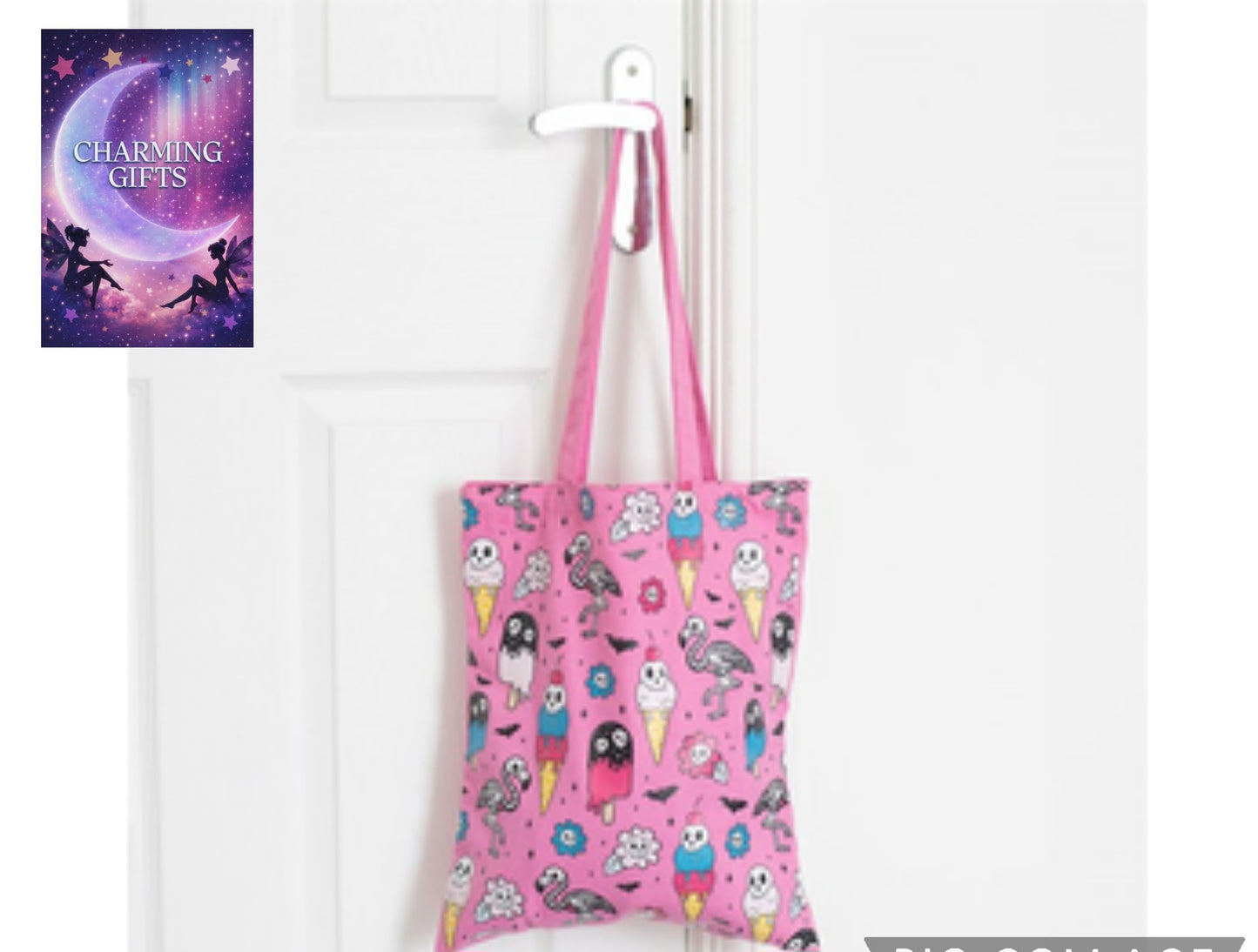 Dead Hot Days Print Tote Bag