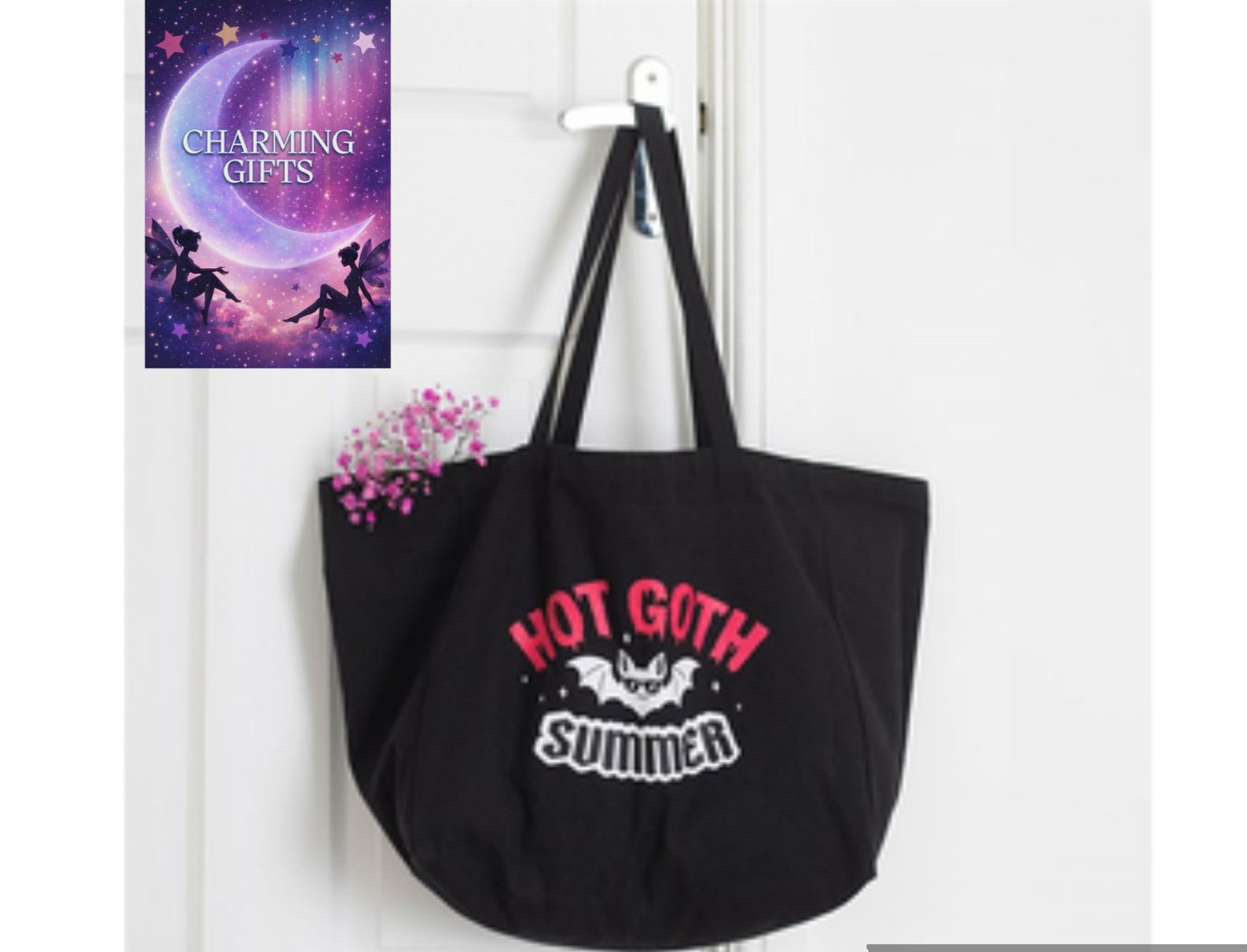 Hot Goth Summer Beach Tote