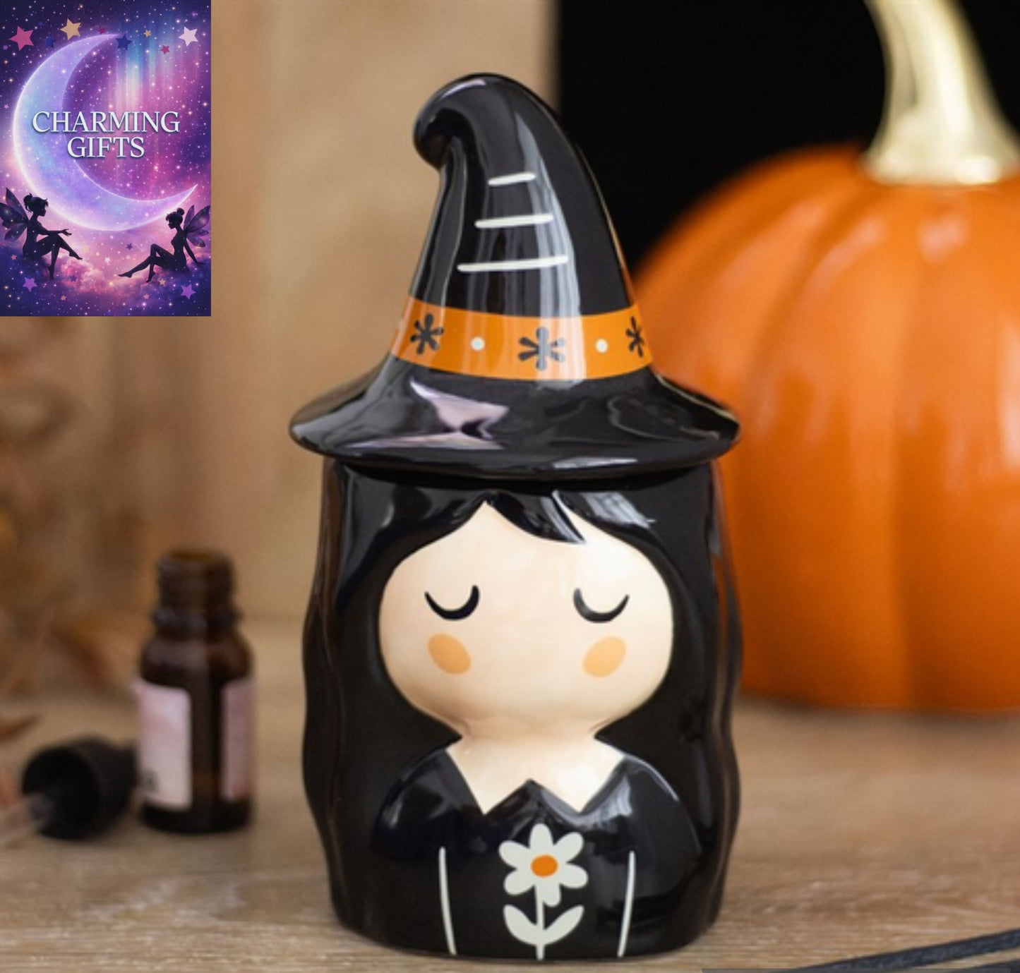 Frightful Folk Witch Oil Burner