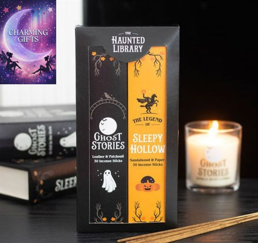 Set of 2 Haunted Library Incense Stick Packs