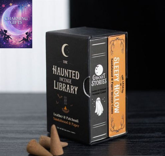 Set of 2 Haunted Library Incense Cone Packs