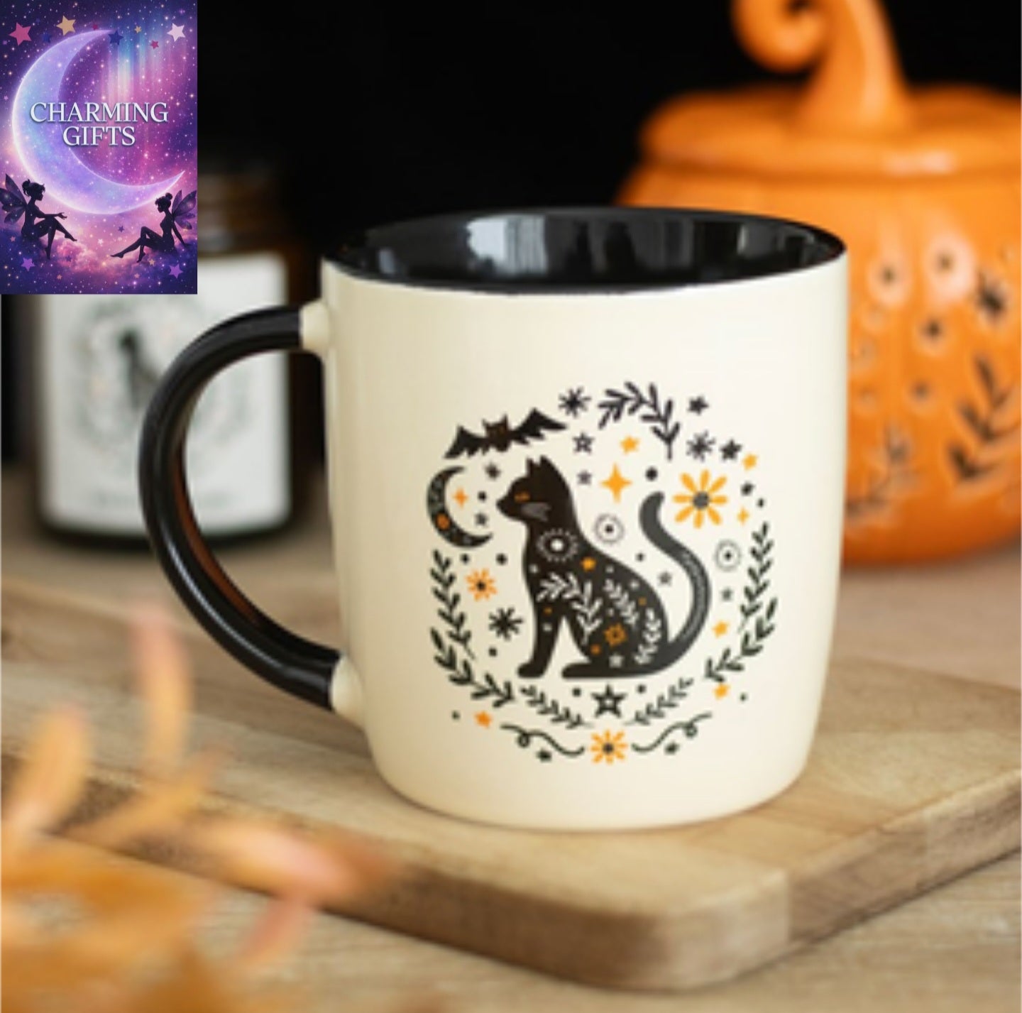 Frightful Folk Cat Mug