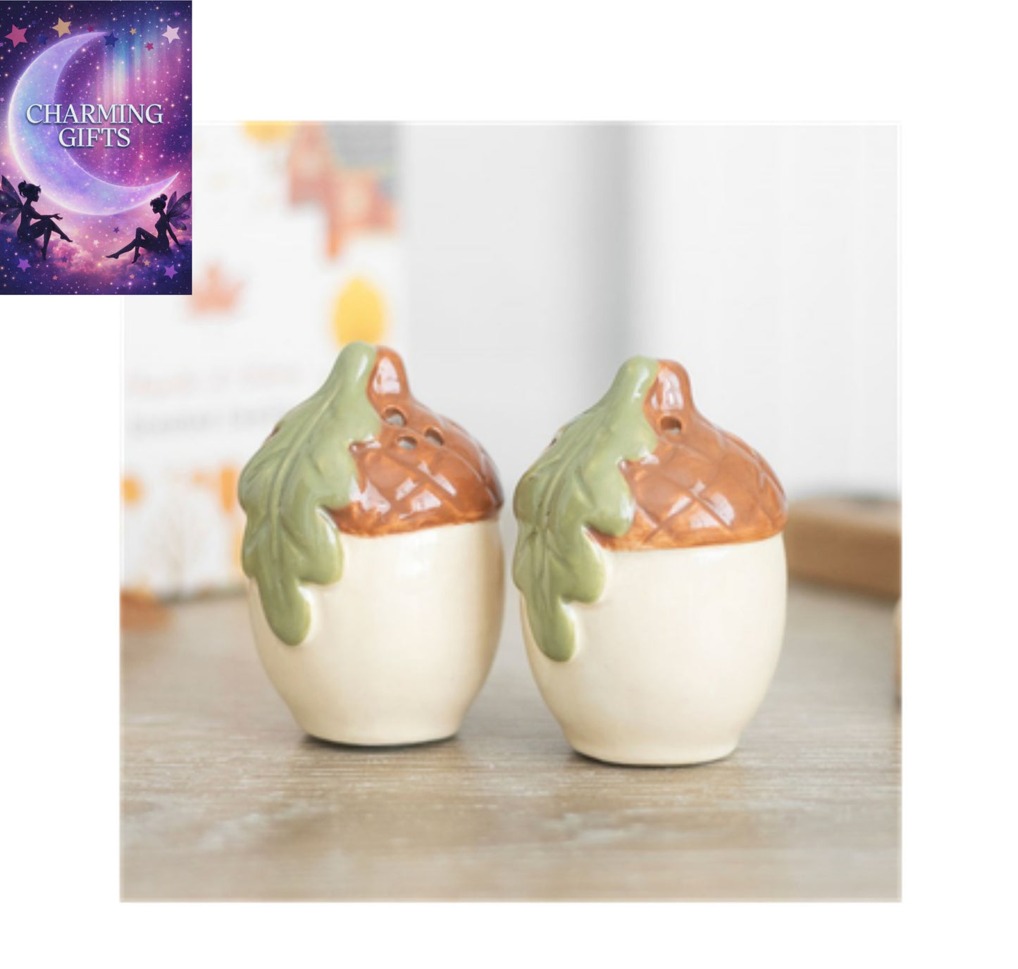 Acorn Salt and Pepper Shakers