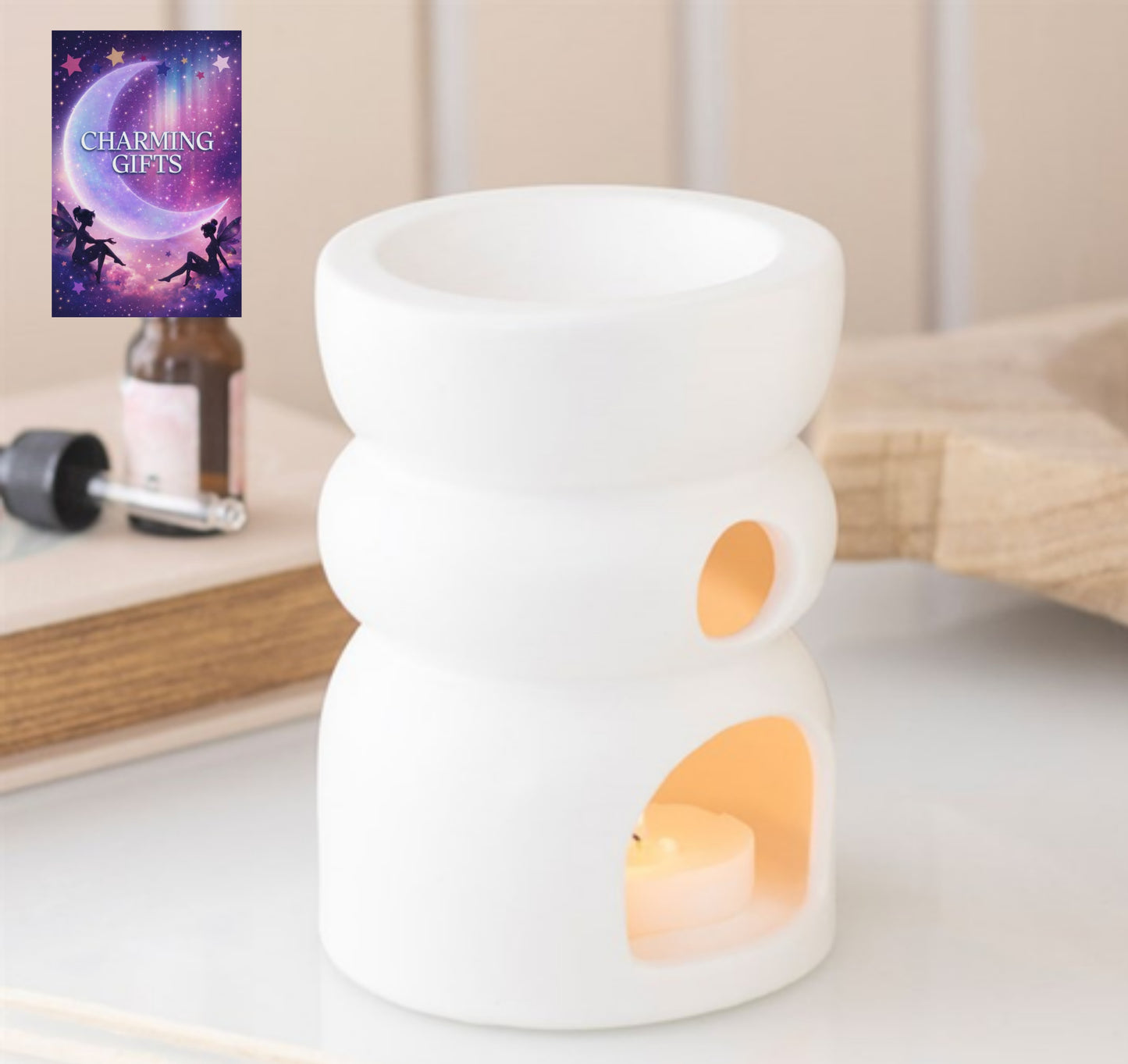 Double Bubble Oil Burner and Wax Warmer