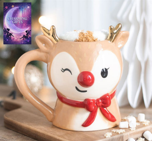 Ruby the Reindeer Mug and Socks Set