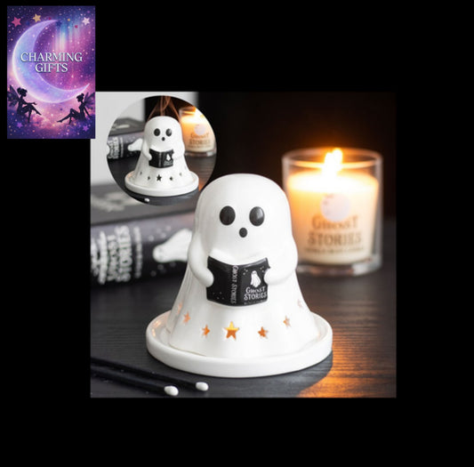 Ghost Stories Tealight and Incense Cone Holder