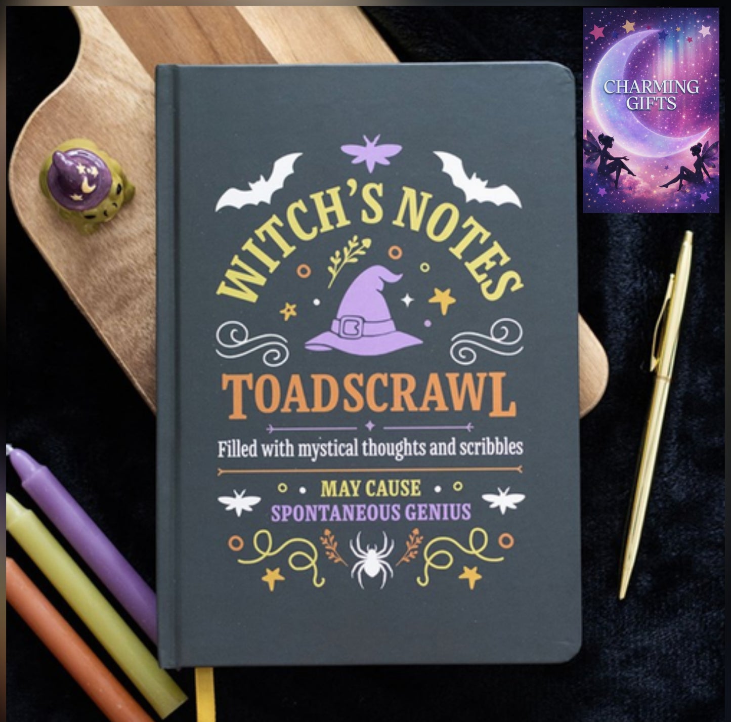 Witch's Notes A5 Notebook