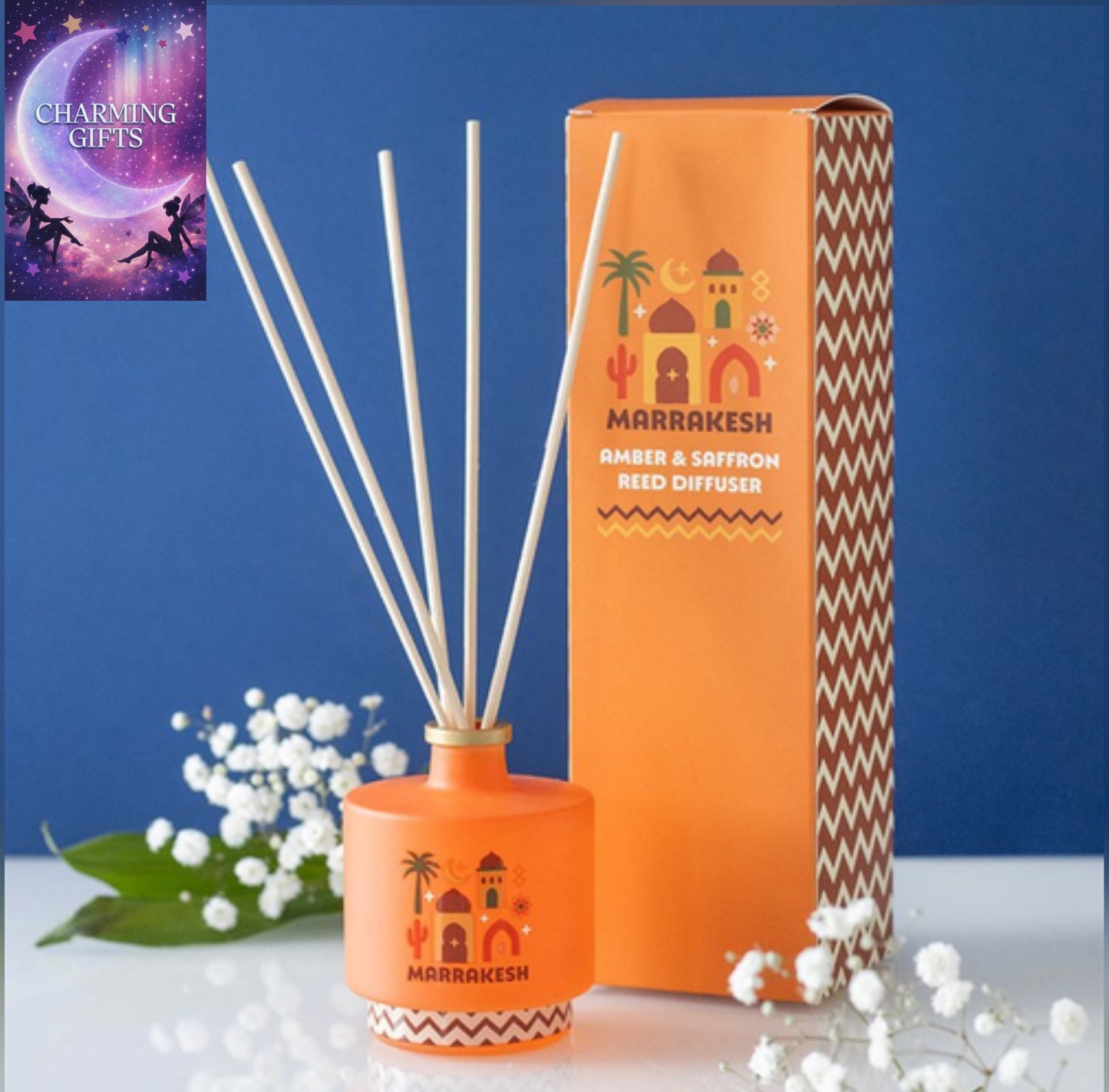 Marrakesh Amber & Saffron Reed Diffuser