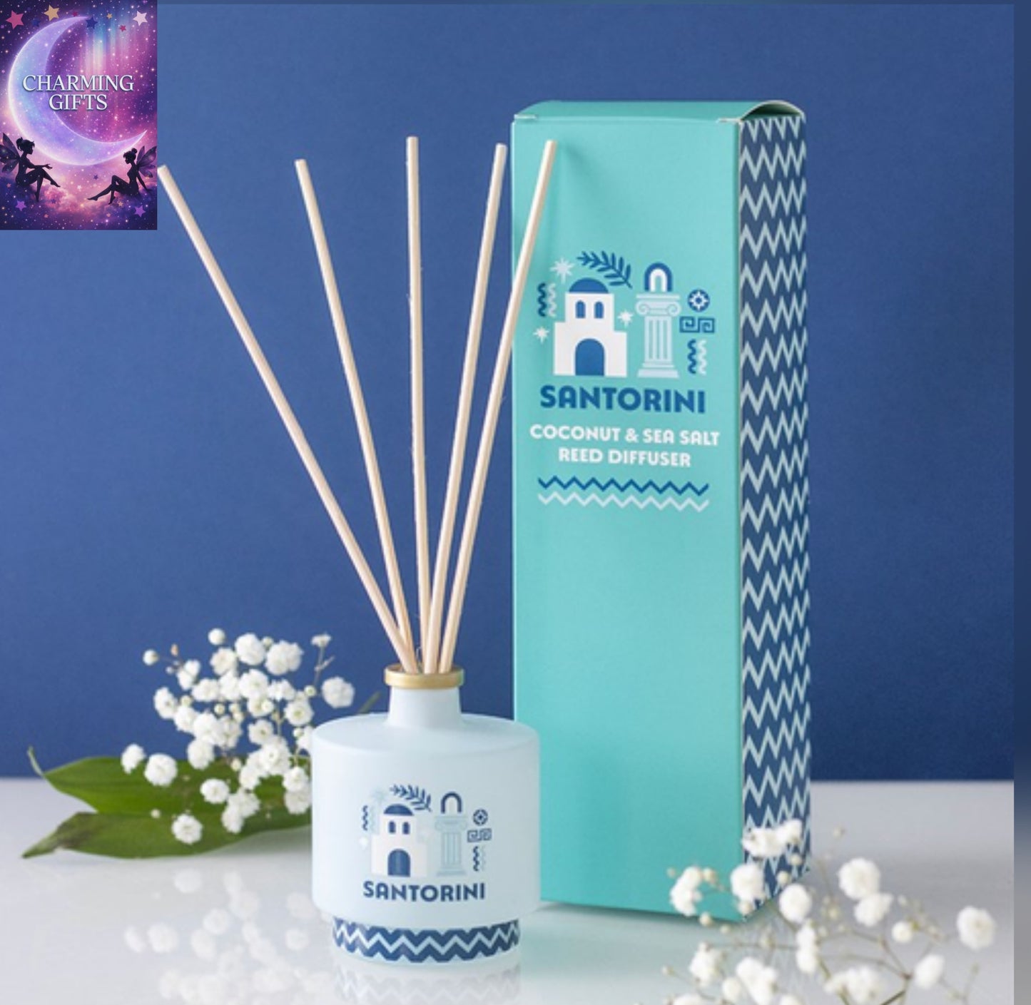 Santorini Coconut & Sea Salt Reed Diffuser
