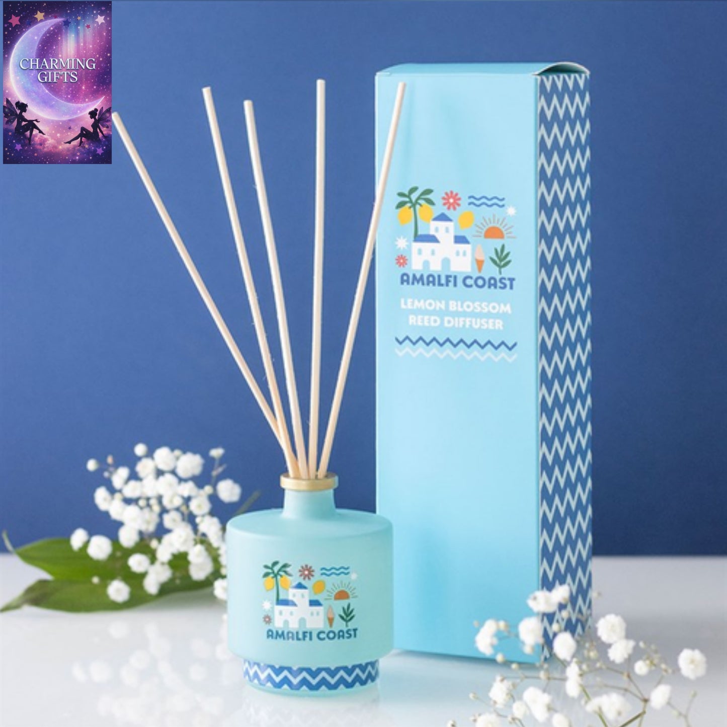 Amalfi Coast Sparkling Lemon Blossom Reed Diffuser