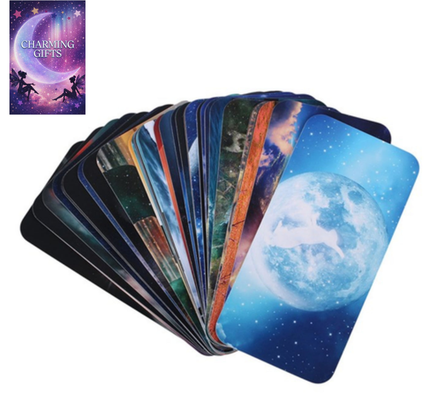 Moon Magick Deep Moon Messages Mini Cards