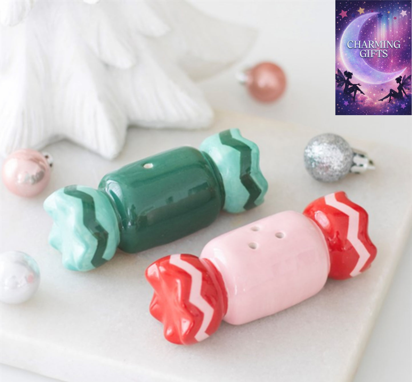 Christmas Sweets Salt and Pepper Shakers