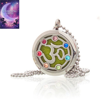 Aromatherapy Jewellery Necklace - OM Chakra - 30mm