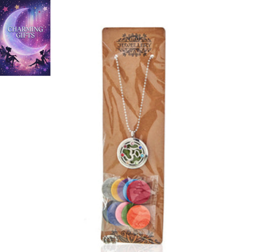 Aromatherapy Jewellery Necklace - OM Chakra - 30mm