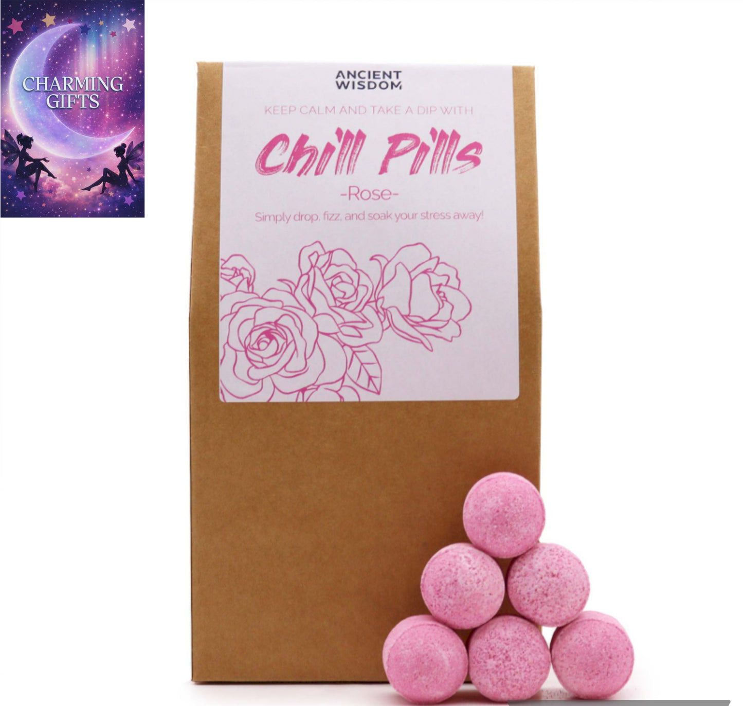 Chill Pills Gift Pack 350g - Rose