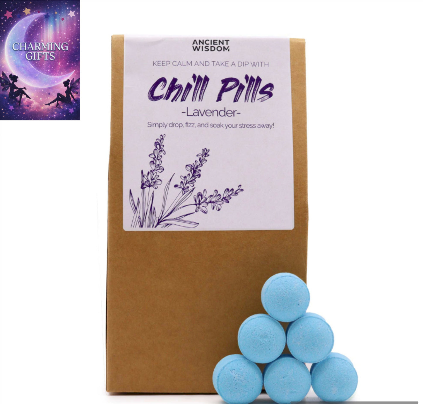Chill Pills Gift Pack 350g - Lavender