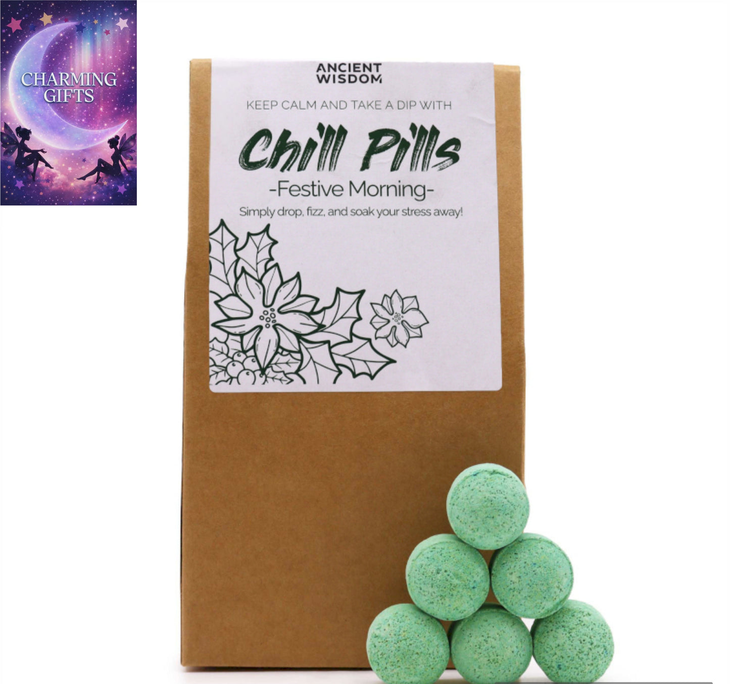 Chill Pills Gift Pack 350g - Festive Morning