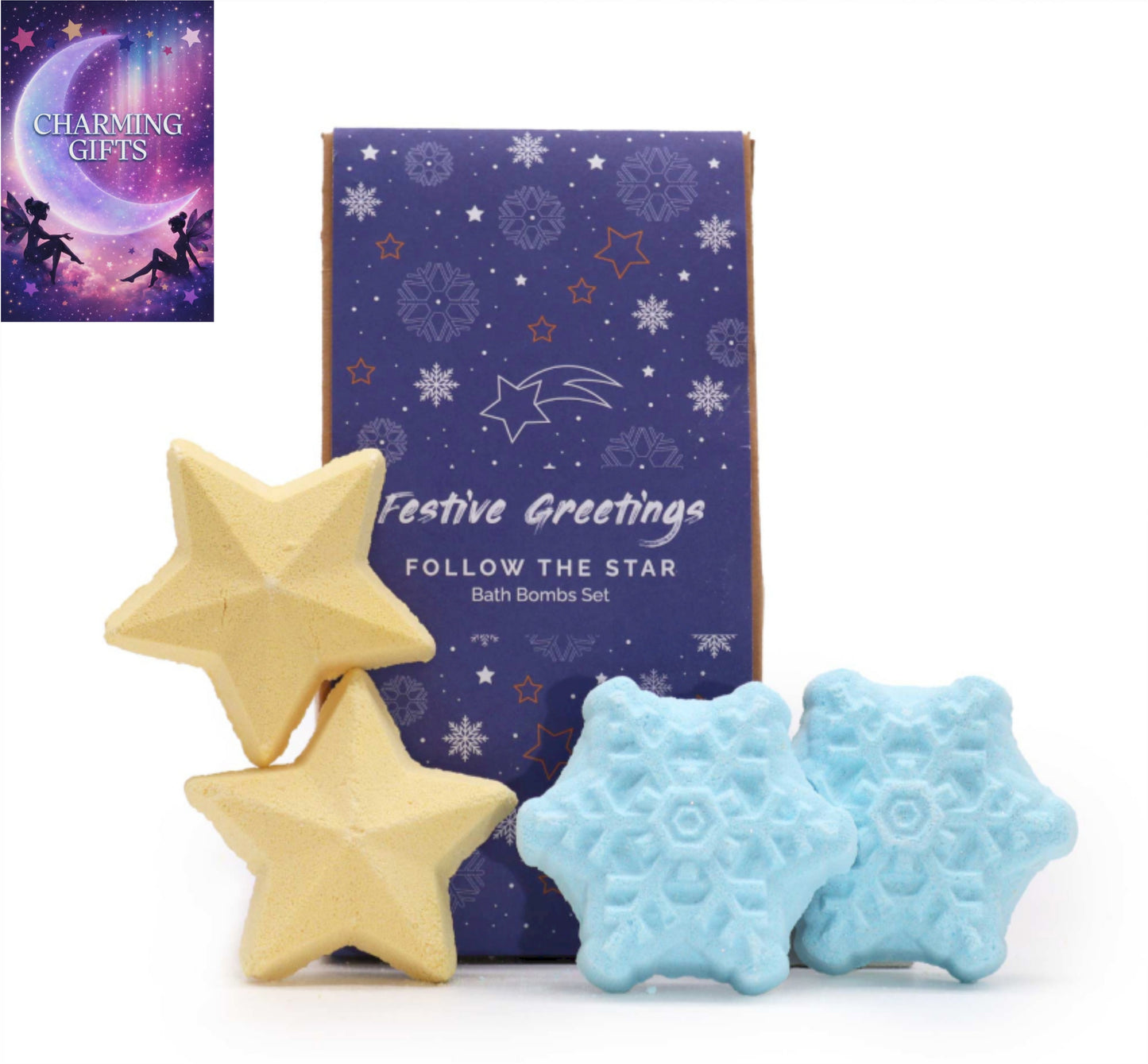 Follow the Star Christmas Bath Bomb Gift Pack