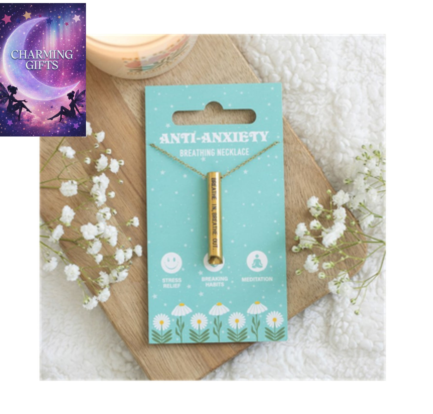 Rain or Shine Anti-Anxiety Breathing Necklace