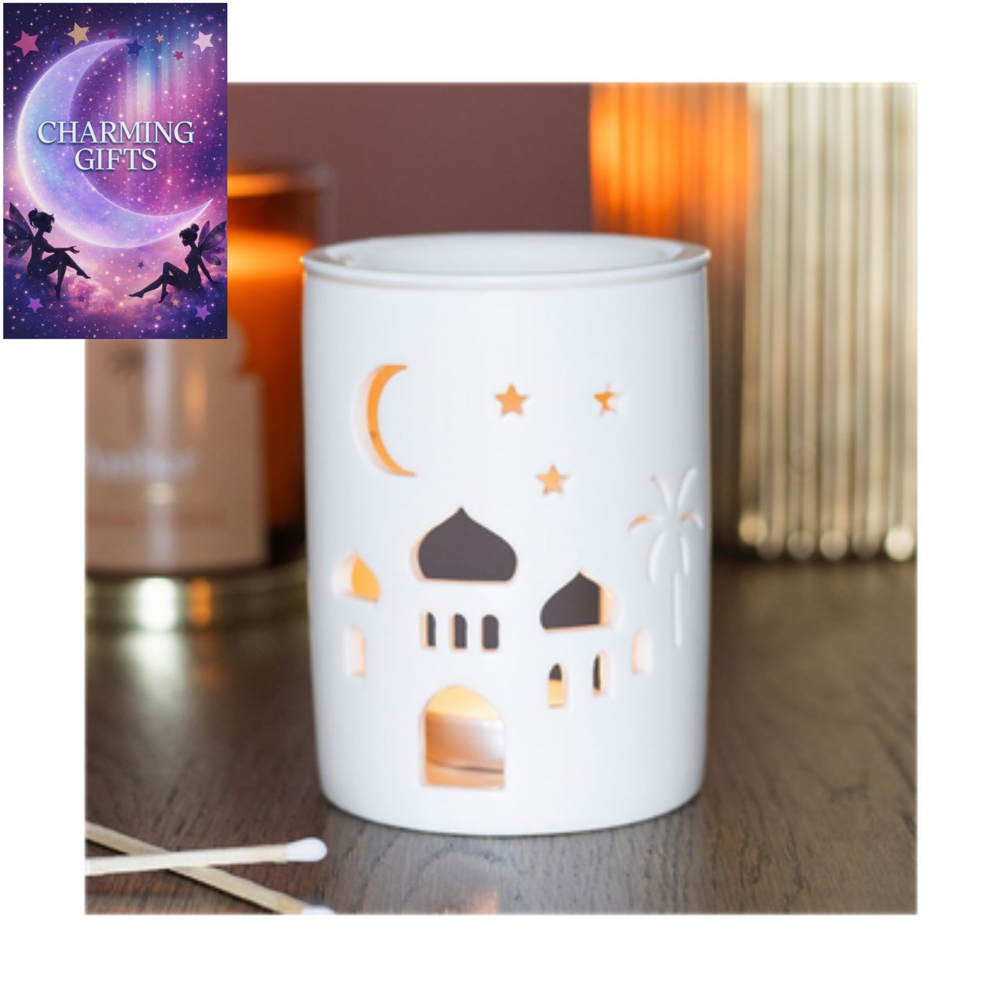 Cut-Out Mosque Multi-Purpose Burner