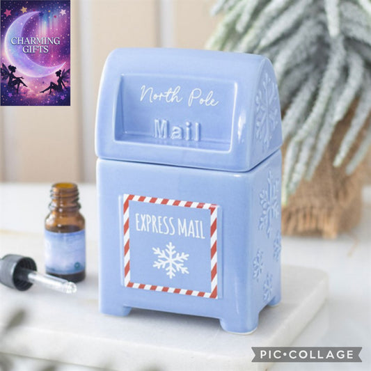 North Pole Postbox Oil Burner