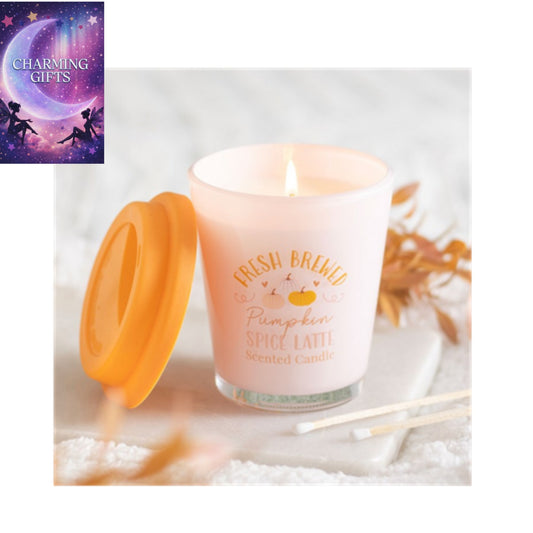 Fresh Brewed Pumpkin Spice Latte Lidded Candle