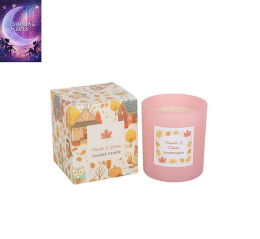 Maple & Clove Scented Candle