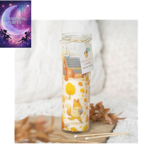 Cinnamon Woods Scented Tube Candle