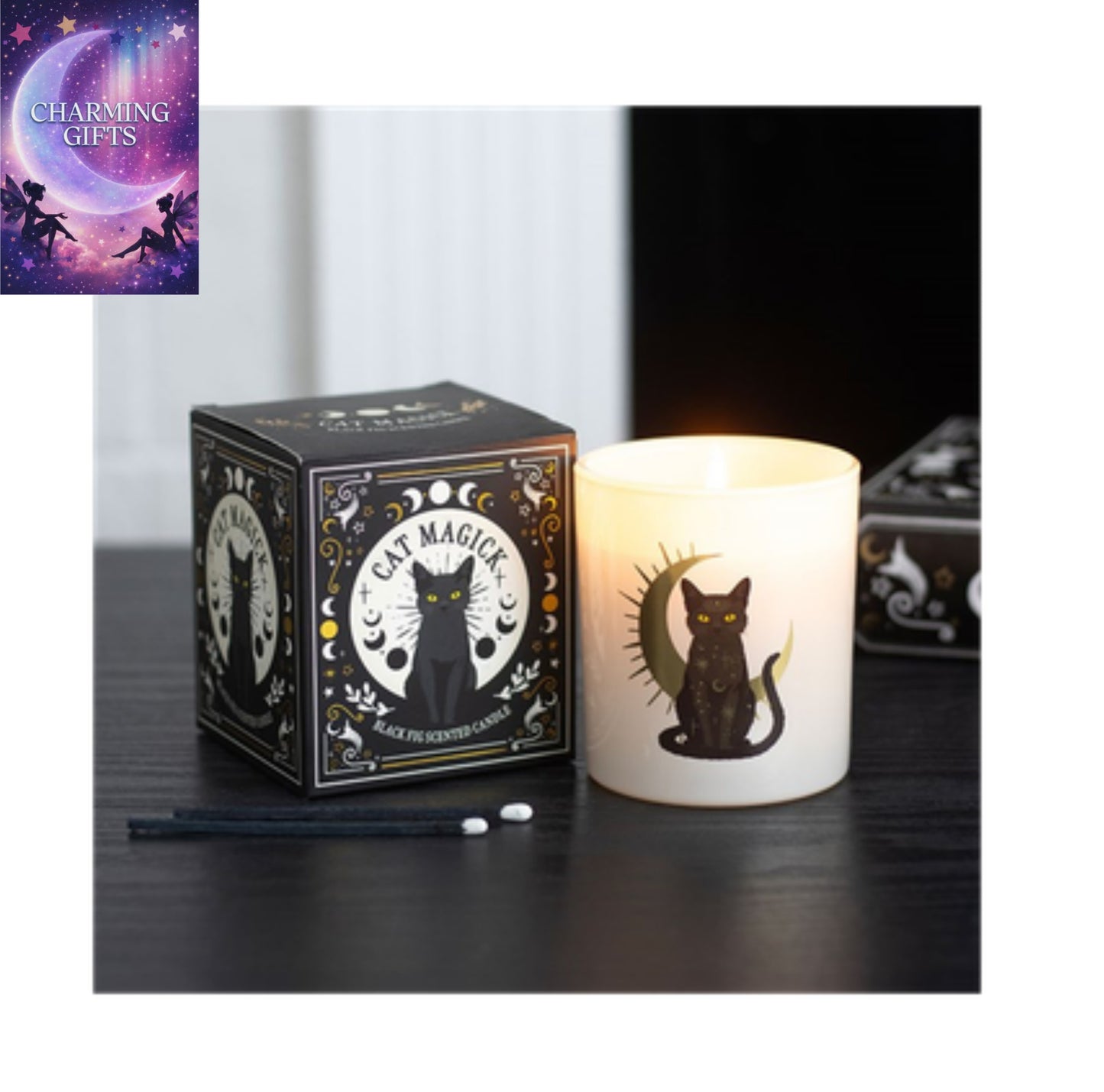 Black Cat Magick Black Fig Candle