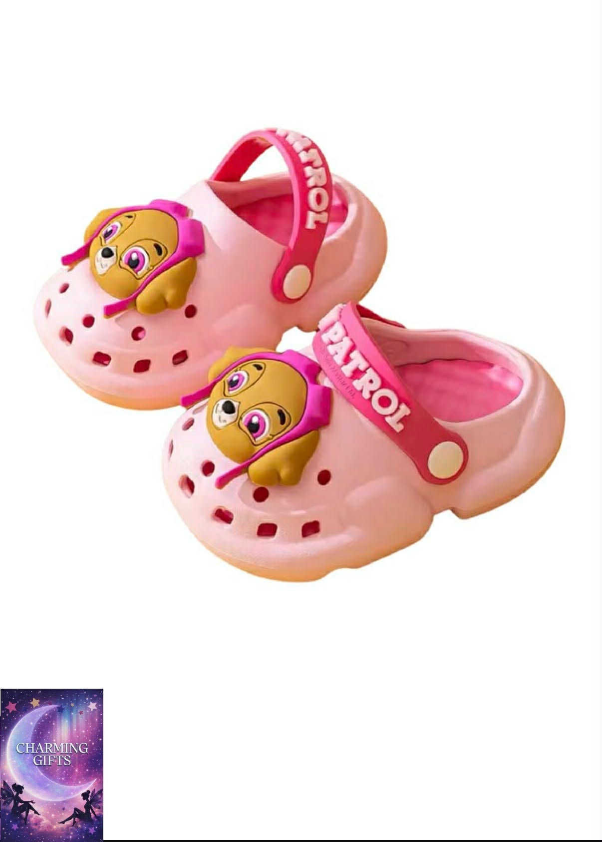 Genuine Paw Patrol Kids Summer Kawaii Beach Slippers Non-Slip Sandals Rubble Skye Rocky Slipper Soft Soled Shoes Gift