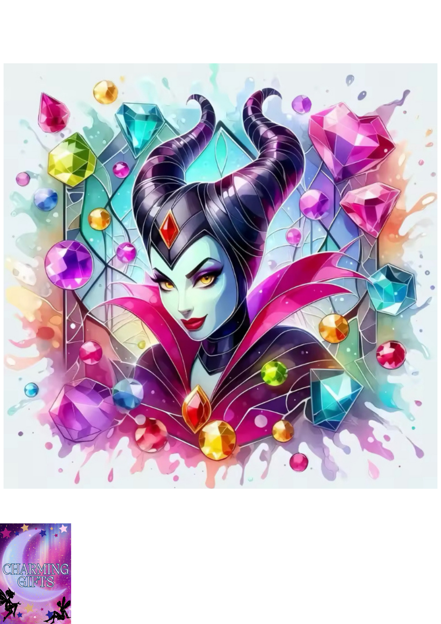 Disney Diamond Embroidery Tinker Bell Stitch Maleficent Painting Picture The Nightmare Before Christmas Mosaic Wall Decor