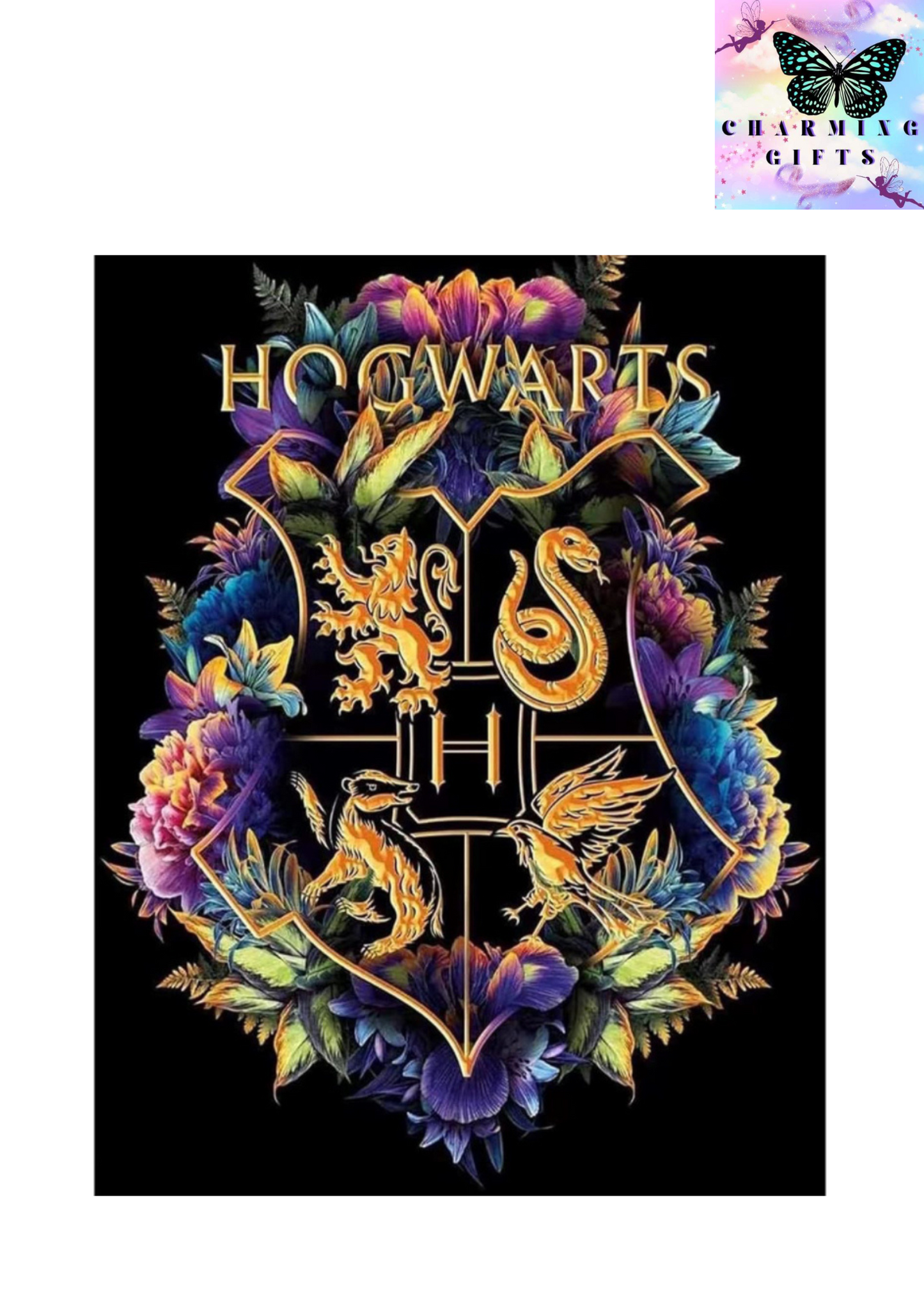 Hogwarts 5D Diamond  Kits for Adults Kids Crafts Diamond Art kits Full Drill Painting Rhinestone Embroidery Pictures for Home Decor(30x40cm)