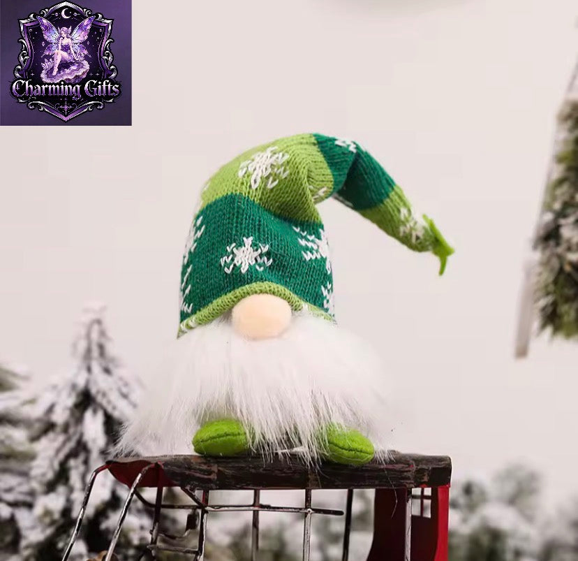 🎄 LED Light-Up Faceless Elf Gnome — Christmas Home Decor
