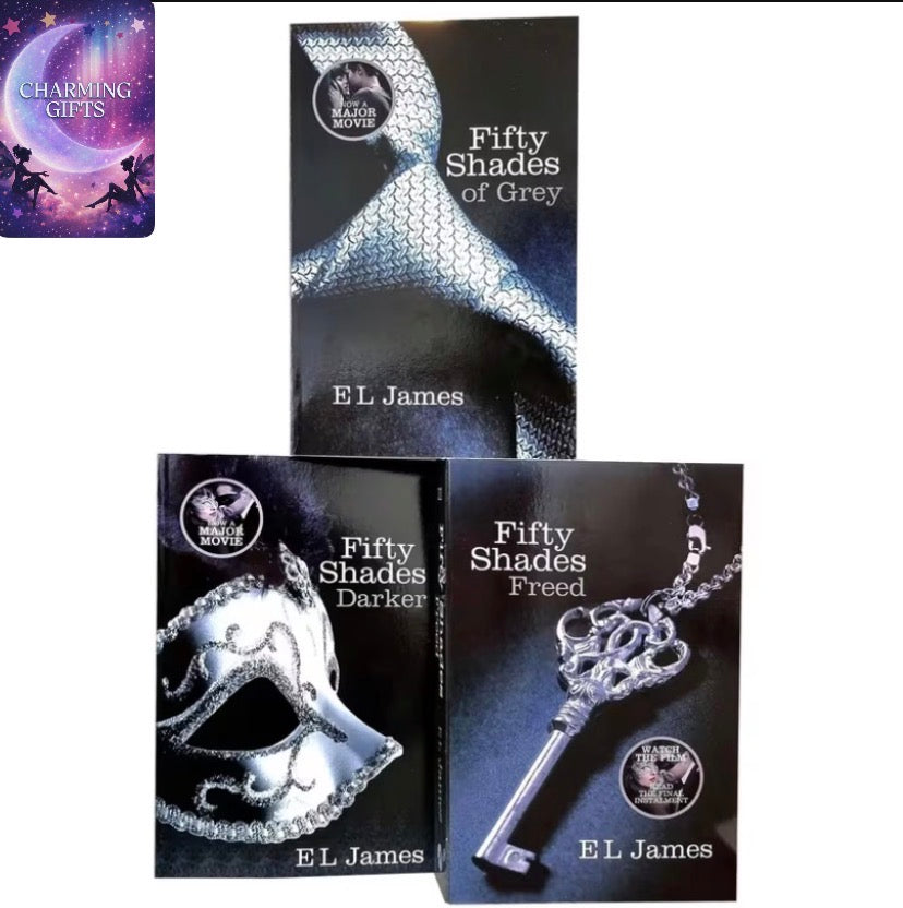 The Fifty Shades Trilogy By E L James 3 Books Collection Set - Fiction - Paperback