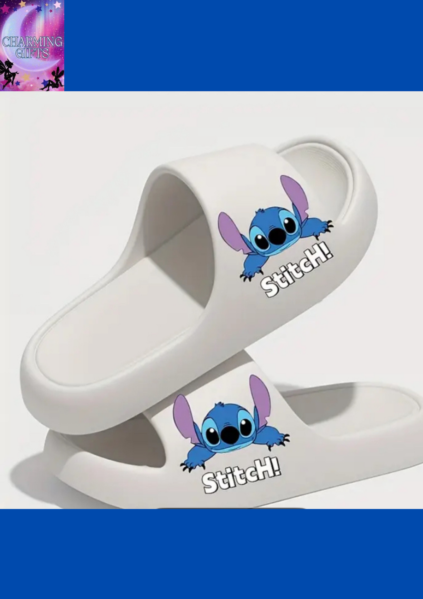 Unisex Stitch EVA Flip-Flops - Black Casual Sandals with Soft Insole & Durable Sole, Hand Washable, Perfect for Beach, Home, and Couple Use, Everyday Footwear | Playful Design | Soft Insole Sandals