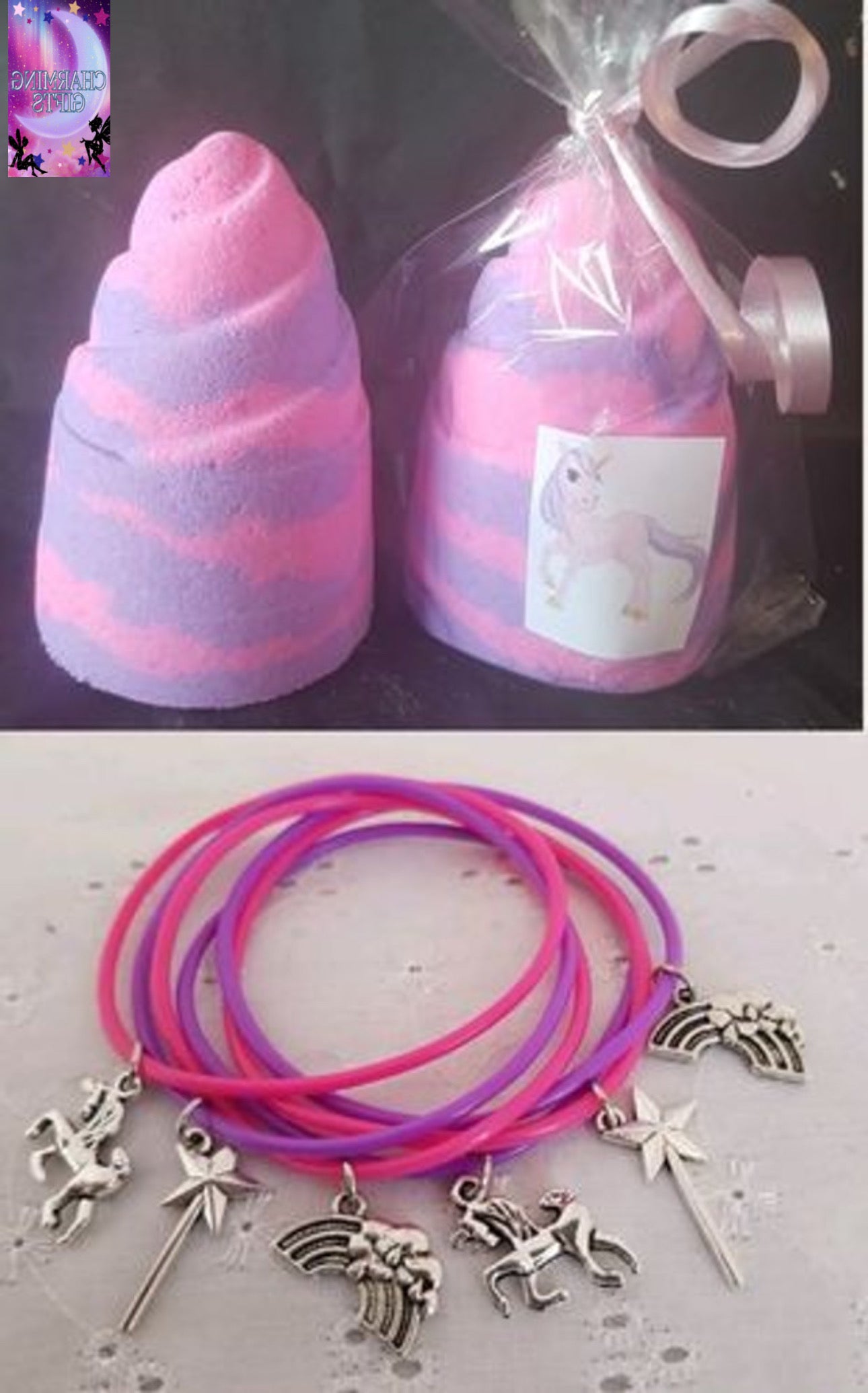 Unicorn fairytale bath bomb