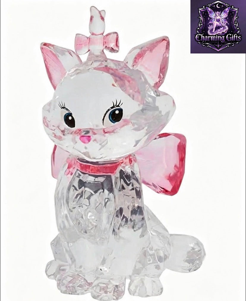 Official  Disney Licensed Marie  Aristocats Facet Figurine