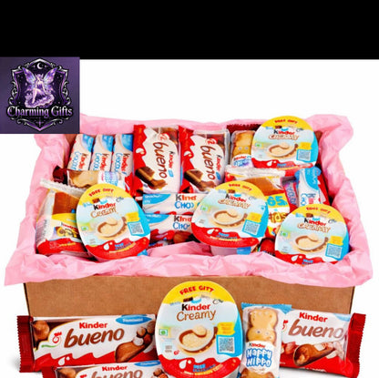 Personalised Kinder Chocolate Gift Box 1KG | Birthday Chocolate Hamper