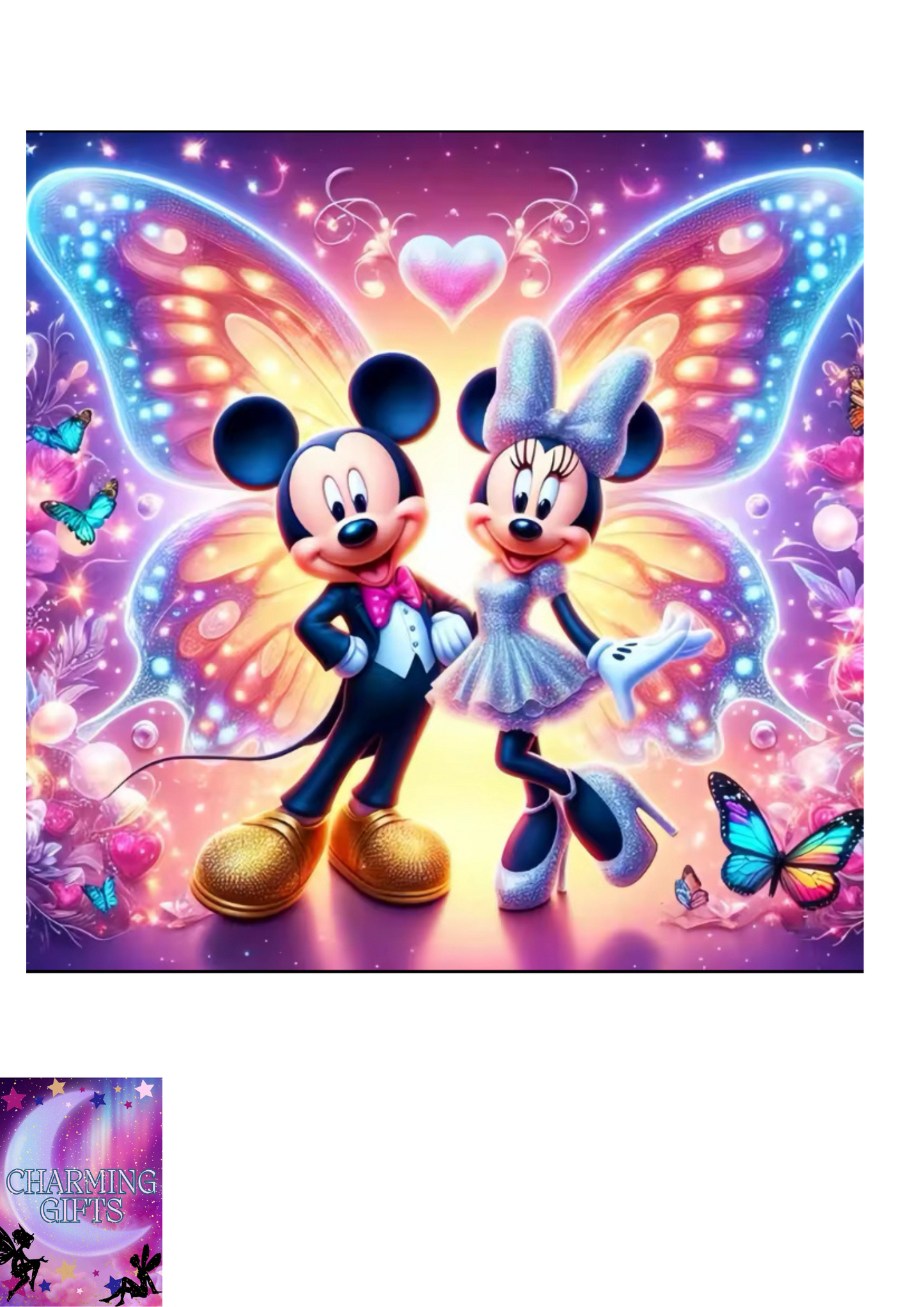 Disney Full Square Drill Diamond Embroidery Mickey Mouse Cross Stitch Painting Cartoon New Arrival Mosaic Minnie Mouse Wall Art