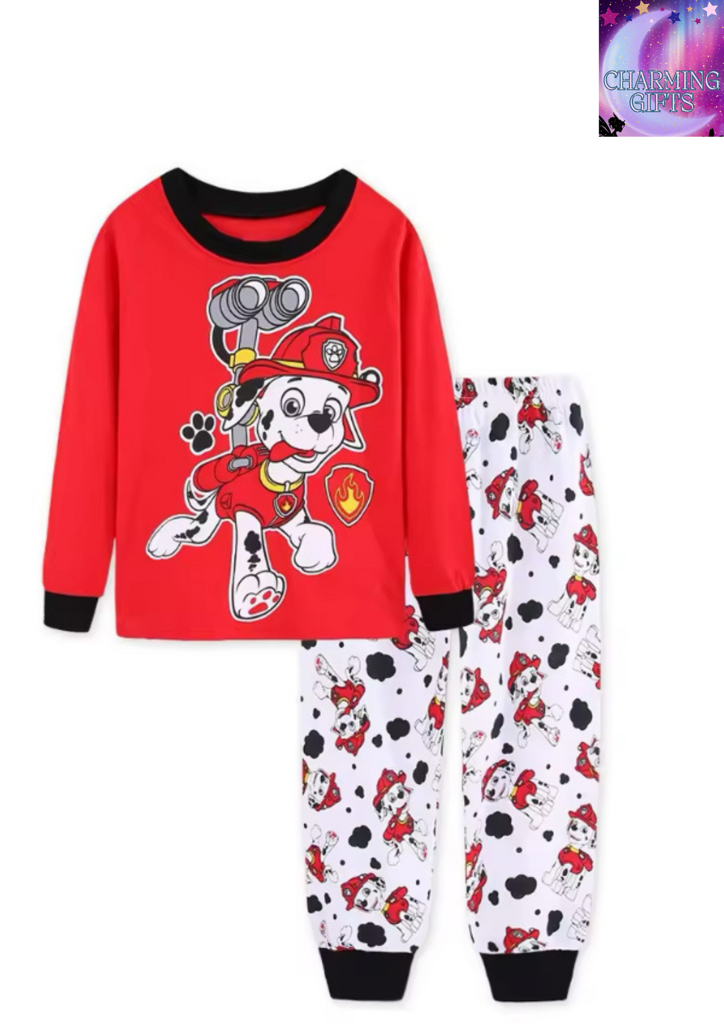 Unisex Original Paw Patrol Pajamas Set Thin Long Sleeved Mashall Chase Rubble Patrulla Children Clothes Kids Sleepwear Spring Nightwear