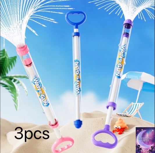 Summer Kids' Firework Water Gun Toy, Suitable for Outdoor Pool and Beach Party Game Props, Pool Water Fights, Photo Props, Birthday Surprise Gift for Boys and Girls random color