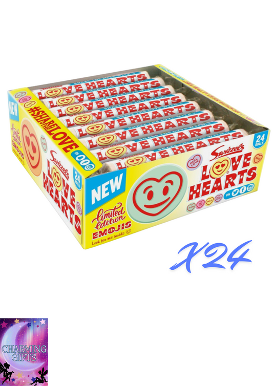 Giant Love Hearts Valentines Day Wedding Party Sweets Full Box Of 24