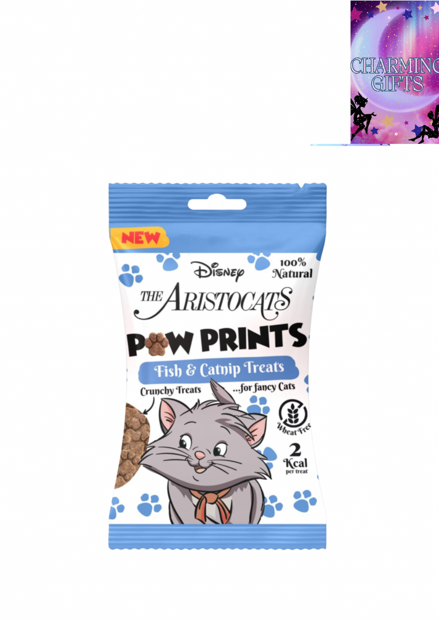 Disney The Aristocats Cat Treats 80g - Fish & Catnip