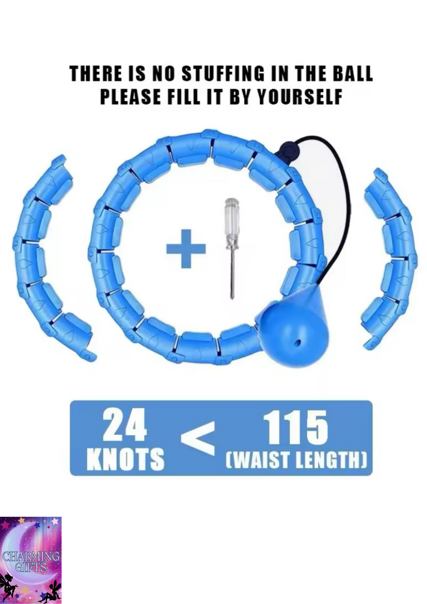 Fitness Hoop Weights to Exercise At Home Sports Entertainment Sport Equipment for Slimming Gym Ring Portable Body